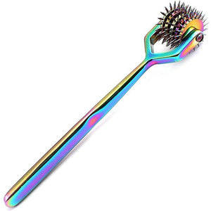 Rueda de Wartenberg de Acero Inoxidable con 5 Puntas, Instrumento de Diagnóstico de 6.6 Pulgadas, Rueda de Prueba Neurológica Arcoíris - Product Image 3