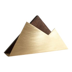 Porte-serviettes en fer en forme de feuille au design moderne avec finition dorée pour la décoration de la maison, de la cuisine, pour les décorations d'anniversaire, pour les cadeaux - Product Image 5