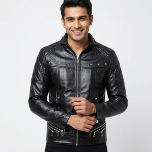 High Quality <b>Leather</b> <b>Men</b> Super Selling <b>Jacket</b> Different Colors Available in Best Selling Price <b>Men</b> <b>Leather</b> <b>jacket</b> for <b>men</b> - Product Image 6