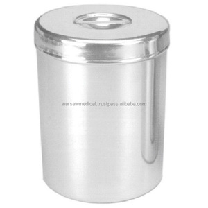 High Quality WARSAW MEDICAL Dressing Jar Stainless Steel ISO & CE Certified Hollowware Instruments | needle holder - Product Image 5