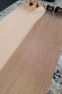 Extensions de cheveux vierges vietnamiens de haute qualité Pointe plate Trame droite Teinte Couleur claire Donateur brut Cheveux humains de haute qualité - Product Image 5