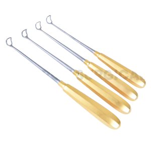 เครื่องมือแพทย์สแตนเลสแบบ Rectus Curette พร้อมปลายที่ละเอียดสำหรับการผ่าตัดและการตรวจวินิจฉัย - Product Image 6