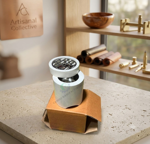 Quemador de Incienso Aromático de Madera Blanca de Sándalo, Difusor de Encimera para el Hogar y Spa - Product Image 3