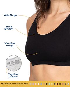 Sujetadores deportivos acolchados de color liso para mujer, de calidad profesional, hechos de spandex/nailon, para fitness y gimnasio, con efecto push-up. - Product Image 2
