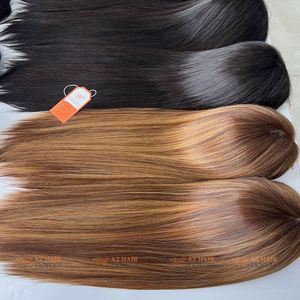 Pelucas de Cabello Vietnamita 100% Natural, Cabello Humano Liso Sedoso, Color Personalizable, Cabello Remy Virgen con Cutícula Alineada, Precio al por Mayor - Product Image 3