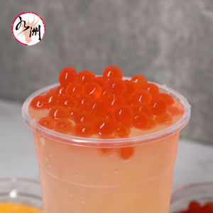 Jiuzhou Premium Strawberry Popping Boba-3.4kg Bottle Certified Taiwan <b>Bubble</b> <b>Tea</b> <b>Ingredients</b> - Product Image 5