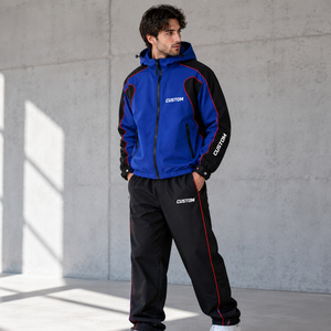 Chándal personalizado para hombre, uniforme para equipo de gestión, personal de club deportivo, ropa de trabajo corporativa para logística de empresas de envío, con cierre de cremallera - Product Image 3