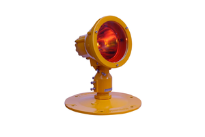 Luz de Extremo de Umbral de Aproximación Elevada Halógena para Obstrucciones de Aviación, Conforme a FAA, ICAO, IEC, 6.6A, Emisión Roja, Sistema AR111 - Product Image 3