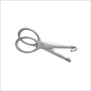 Custom Size <b>Plastic</b> Reusable Surgical Instruments Double Eye <b>Hook</b> for Veterinary Use and Pet Product Applications - Product Image 2