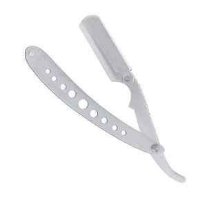 Barber Straight Shaving Beard <b>Razor</b> with Single Stainless Steel Blade for Body Face Shaving With Custom Colors By Hexa Care - Product Image 1