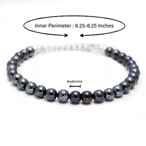 Natural Garnet Stylish Strand <b>Bracelet</b> 925 Sterling Silver Handmade Gemstone Jewelry Unique Classic Design for Women Third Party - Product Image 2