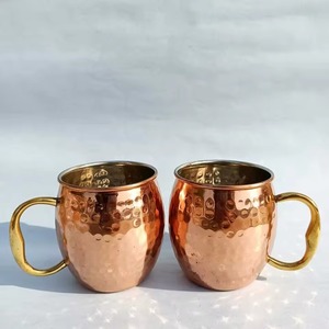 Wholesale Unique Quality Copper <b>Mug</b> Logo-Eco-Friendly Reusable Bar Supply Hot Selling Decorative Coffee Beer <b>Mug</b> - Product Image 2