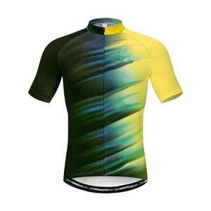 เสื้อปั่นจักรยานแขนสั้น ผ้าโพลีเอสเตอร์ ระบายความชื้นได้ดี สวมใส่สบาย เหมาะสำหรับการปั่นจักรยานในชีวิตประจำวันและการปั่นระยะไกล - Product Image 1