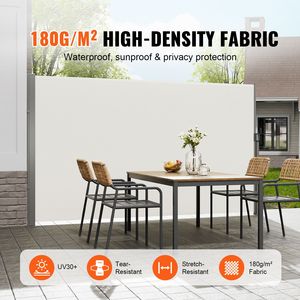 Tenda Laterale Retrattile 71FT X 138FT, Schermo Privacy per Esterni in Poliestere 180g Impermeabile, Protezione UV 30+ con Materiale in PC - Product Image 2