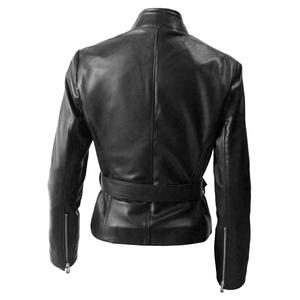 Chaquetas de Cuero para Motocicleta de Alta Calidad para Mujer, Precio al por Mayor, Ropa Casual, Chaqueta de Cuero para Mujer, Chaqueta de Cuero de Venta Caliente 2026 - Product Image 1