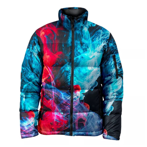 Chaqueta Acolchada para Hombre, con Aislamiento, Estampado Brillante, Abrigo de Invierno, Sublimación AOP, Ropa Urbana, Chaqueta Cálida Acolchada, Venta al Por Mayor - Product Image 3
