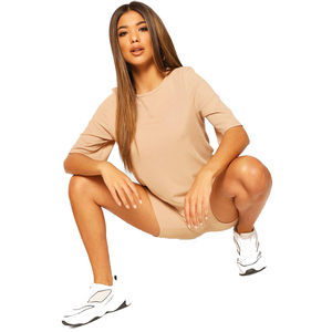 Conjuntos de Camiseta y Pantalones Cortos Transpirables de Secado Rápido con el Mejor Diseño, Servicio OEM 2026, Conjuntos de Camisetas y Pantalones Cortos Casuales Personalizados para Mujer - Product Image 3