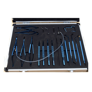 Ensemble d'instruments chirurgicaux pour blepharoplastie dynamique, pour des corrections précises des paupières, ensemble d'outils chirurgicaux pour blepharoplastie - Product Image 1