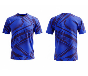 เสื้อยืดซับลิเมชั่นขายส่ง ระบายเหงื่อได้ดี เหมาะสำหรับการฝึกซ้อม |   ไซส์ผู้ชาย ผู้หญิง และเยาวชน |   ชุดกีฬาสำหรับการฝึกซ้อมน้ำหนักเบา แห้งเร็ว - Product Image 3