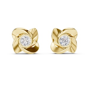 Best Price Luxury Floral Cluster Moissanite Diamond Earrings 925 Sterling <b>Silver</b> Wedding Gift For Women At Best Price - Product Image 1