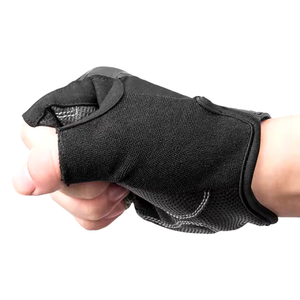 Wholesale Price Customized Logo Weightlifting Exercise Gloves Breathable Half Finger Padded Gloves Protective Gear for Gym - Product Image 5
