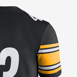 Jersey de Fútbol Americano Personalizado Hecho en Fábrica, Venta al por Mayor de Ropa Deportiva para Equipos, Jersey de Fútbol Americano para Adultos, Servicio OEM - Product Image 5