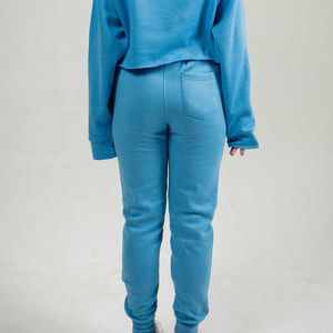 Nouveautés : Survêtements d'hiver en molleton court pour femmes, ensemble deux pièces style streetwear, sweats à capuche personnalisables avec logo, vente en gros - Product Image 5