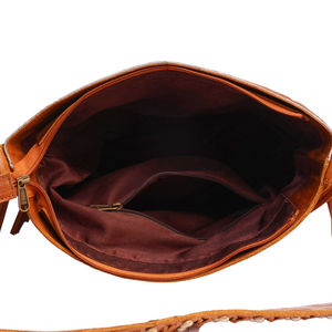 Nueva Llegada: Bolsos de Mano de Cuero con Pelo de Vaca Vintage para Mujer, Elegantes y Casuales, con Dos Correas, Cierre de Cremallera y Cadenas, Bolsos de Viaje - Product Image 3