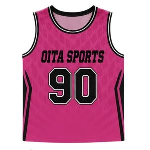 Men Pink Black Sublimation Lacrosse Uniform <b>Set</b> Polyester Lightweight Sports Team Jersey Shorts Athletic Performance Clothing - Product Image 3