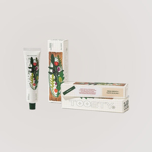 Dentifrice coréen K-Beauty Tusti Tusti Rucola 80g Fabriqué en Corée, soin buccal quotidien - Product Image 6