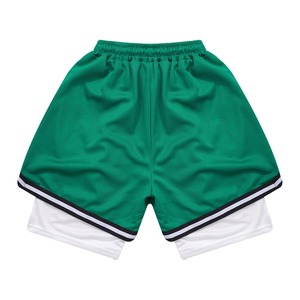 Shorts de basket-ball pour hommes sur mesure - Maille respirante, séchage rapide, 100% polyester, vêtements de sport confortables pour adultes - Product Image 2