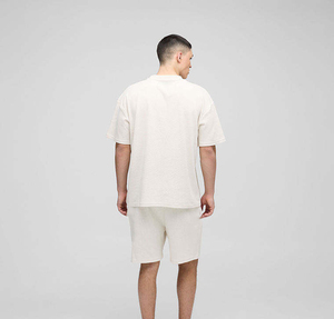 Conjunto Deportivo y de Ocio a la Moda para Hombre, Holgado, de Dos Piezas, con Pantalones Cortos y Manga Corta - Product Image 3