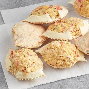 Wholesale Bulk Packaged Crab Shell Seashell Material for Artful Painted Decorations Natural Crafts and Food <b>Stuff</b> Farci - Product Image 1