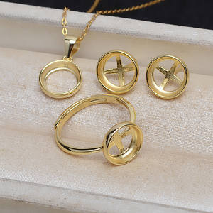 Pendentif en argent S925 avec perle de coquille de cheval, boucles d'oreilles, ensemble de 8-9-10 anneaux, accessoires de bijoux en perles DIY, plateau 4950 - Product Image 5