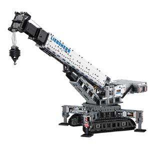Grúa Móvil Muidking 11200, Bloques de Construcción, Modelo de Vehículo de Ingeniería, Control Remoto, Juguete Educativo, Más de 4000 Piezas - Product Image 1