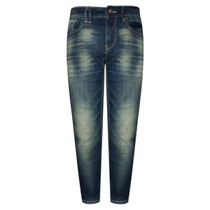 Jean pour homme coupe droite noir en denim slim, le plus vendu, décontracté et original - Product Image 3