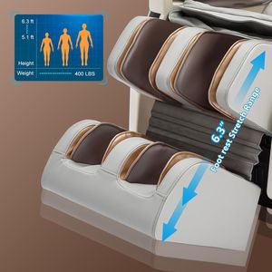 Silla de Masaje Reclinable de Alta Calidad al por Mayor, Silla de Masaje Corporal Completo con Control Remoto, Silla de Masaje Elegante y Popular - Product Image 6
