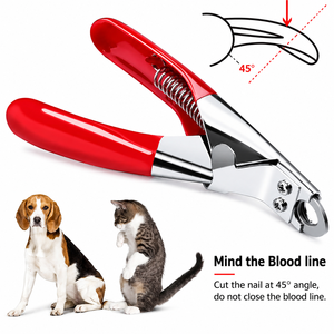 Coupe-ongles professionnel pour animaux de compagnie en acier inoxydable pour chiens et chats – Fournisseur en gros - Product Image 5