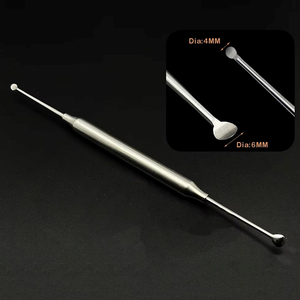 2 Palas Dobles de Acero Inoxidable para Implantes Dentales, Herramientas Profesionales de Cirugía Dental, Instrumentos Duraderos de Alta Calidad - Product Image 4