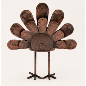 Wholesale Metal Turkey Tealight Candle Holder for Thanksgiving Table Centerpiece Bronze Finish Iron Decor Party Supplies - Product Image 3