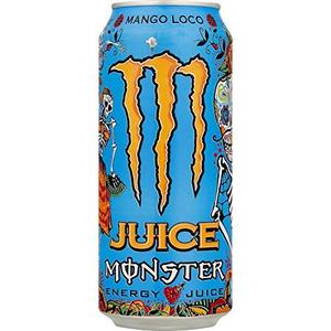 Monster Mango Loco 473ml Lata Paquete de 12 Bebida Energética Sabor Mango Tropical Venta al por Mayor a Granel Bebida Lista para Beber Caja de 100 - Product Image 2
