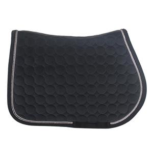 Custom Horse Saddle <b>Pad</b> Square Quilted Velvet Comfort English Saddle <b>Pad</b> All Purpose Jumping Saddle <b>Pad</b> <b>Foam</b> 25MM - Product Image 2