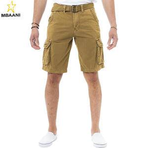 Shorts cargo pour homme avec ceinture, coupe décontractée, longueur genou, shorts cargo décontractés pour homme - Product Image 6