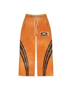 Conjunto Deportivo de Invierno Estilo Urbano con Cremallera, Pantalones Acampanados, Tela y Logotipo Personalizados, Ropa Casual a Rayas para Hombre - Product Image 1