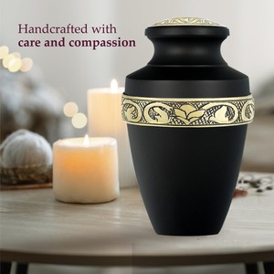 Urnas de Cremación para Cenizas Humanas, Urna Conmemorativa Funeraria para Hombre y Mujer, Colección de Urnas Decorativas para Entierro de Adultos - Product Image 5