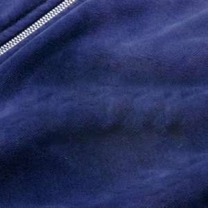 Sweat-shirts en coton épais délavé à l'acide pour hommes, avec logo personnalisé imprimé, en laine, teinture unie - Product Image 3