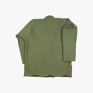 Kimono de Jiu-Jitsu Brésilien Personnalisé en Tissu Perlé 100% Coton 360g Léger Respirant Imprimé par Transfert Thermique sur le Devant Unisexe - Product Image 3