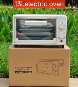 13L Electric Mini Toaster Oven V-120 Mechanical Control Bake Toast With <b>Timer</b> And Indicator <b>Light</b> Household Use - Product Image 2