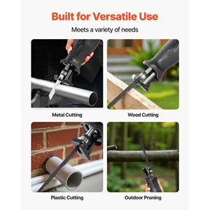 Sega Elettrica a Movimento Alternato 120 Volt 7.5 Amp 2800 SPM a Velocità Variabile con Corsa da 1-1/8 Pollici - Product Image 2