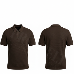 Camiseta Polo Clásica de Corte Ajustado, Cómoda, de Mezcla de Algodón, Textura Suave y Transpirable, Ropa Casual de Manga Corta, Camisetas Deportivas de Golf para Hombre - Product Image 2